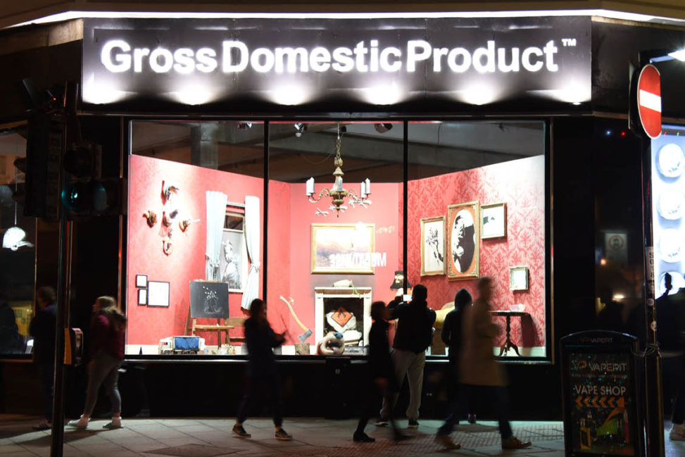 banksy gross domestic product